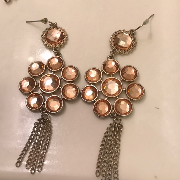 Gold earrings - Picture 1 of 2